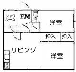 物件「オジロワシ」間取り図の画像