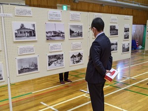 磯分内地区の文化祭を見学しました