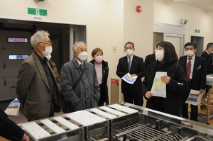 標茶町学校給食共同調理場中学校の新しい校舎を見学してきました