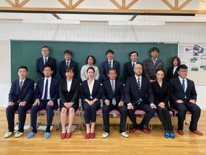 農学ゼミナール入構・進級式