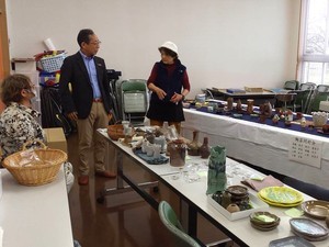 標茶町内2地区の文化祭を見学しました(磯分内会場)