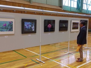 標茶町内2地区の文化祭を見学しました(磯分内会場)