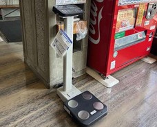 トレーニングセンターのトレーニング機器が新しくなり体組成計が設置されました