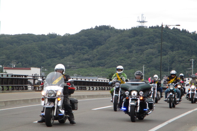 バイクの日街頭啓発パレード